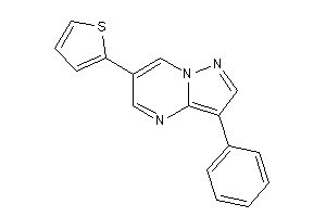 3-phenyl-6-(2-thienyl)pyrazolo[1,5-a]pyrimidine