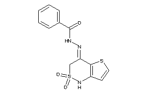 N-[(2,2-diketo-1H-thieno[3,2-c]thiazin-4-ylidene)amino]benzamide