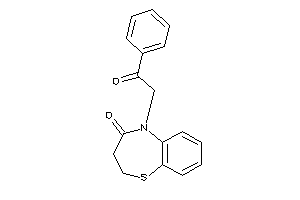 5-phenacyl-2,3-dihydro-1,5-benzothiazepin-4-one