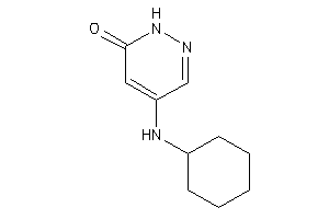 4-(cyclohexylamino)-1H-pyridazin-6-one