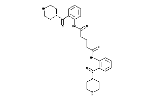 N,N'-bis[2-(piperazine-1-carbonyl)phenyl]glutaramide