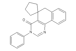 3-phenylspiro[6H-benzo[h]quinazoline-5,1'-cyclopentane]-4-one