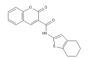 2-keto-N-(4,5,6,7-tetrahydrobenzothiophen-2-yl)chromene-3-carboxamide