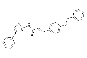 3-(4-benzoxyphenyl)-N-(4-phenyl-2-thienyl)acrylamide