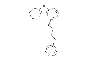 4-(2-phenoxyethylthio)-5,6,7,8-tetrahydrobenzothiopheno[2,3-d]pyrimidine