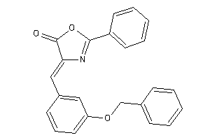 4-(3-benzoxybenzylidene)-2-phenyl-2-oxazolin-5-one