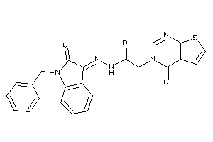 N-[(1-benzyl-2-keto-indolin-3-ylidene)amino]-2-(4-ketothieno[2,3-d]pyrimidin-3-yl)acetamide