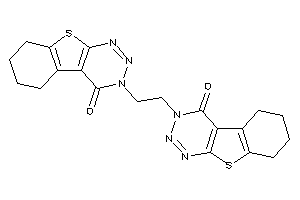 Image of 3-[2-(4-keto-5,6,7,8-tetrahydrobenzothiopheno[2,3-d]triazin-3-yl)ethyl]-5,6,7,8-tetrahydrobenzothiopheno[2,3-d]triazin-4-one