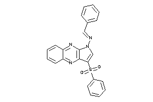 Benzal-(3-besylpyrrolo[2,3-b]quinoxalin-1-yl)amine