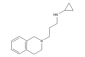 Cyclopropyl-[3-(3,4-dihydro-1H-isoquinolin-2-yl)propyl]amine