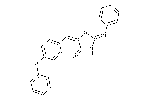 5-(4-phenoxybenzylidene)-2-phenylimino-thiazolidin-4-one