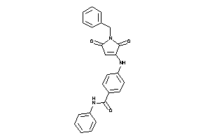 4-[(1-benzyl-2,5-diketo-3-pyrrolin-3-yl)amino]-N-phenyl-benzamide