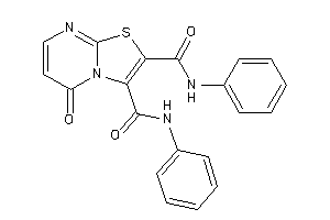 5-keto-N,N'-diphenyl-thiazolo[3,2-a]pyrimidine-2,3-dicarboxamide