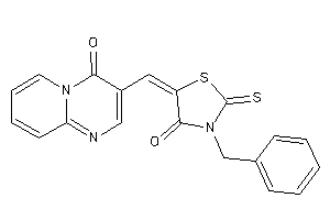 3-benzyl-5-[(4-ketopyrido[1,2-a]pyrimidin-3-yl)methylene]-2-thioxo-thiazolidin-4-one