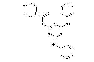 Morpholine-4-carbodithioic Acid (4,6-dianilino-s-triazin-2-yl) Ester