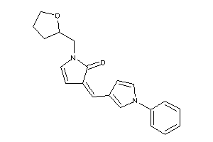 3-[(1-phenylpyrrol-3-yl)methylene]-1-(tetrahydrofurfuryl)-2-pyrrolin-2-one