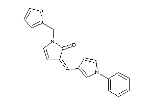 1-(2-furfuryl)-3-[(1-phenylpyrrol-3-yl)methylene]-2-pyrrolin-2-one