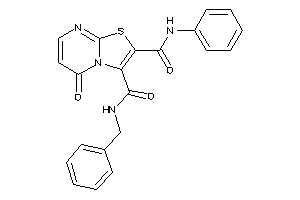 N'-benzyl-5-keto-N-phenyl-thiazolo[3,2-a]pyrimidine-2,3-dicarboxamide