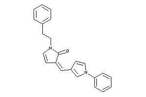 1-phenethyl-3-[(1-phenylpyrrol-3-yl)methylene]-2-pyrrolin-2-one