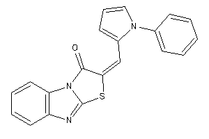 Image of 2-[(1-phenylpyrrol-2-yl)methylene]thiazolo[3,2-a]benzimidazol-1-one