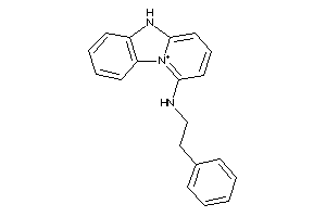 Phenethyl(5H-pyrido[1,2-a]benzimidazol-10-ium-1-yl)amine