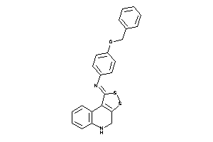 (4-benzoxyphenyl)-(4,5-dihydrodithiolo[3,4-c]quinolin-1-ylidene)amine