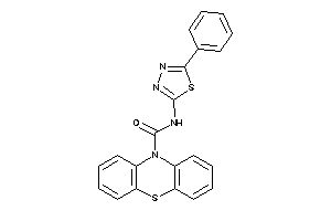 Image of N-(5-phenyl-1,3,4-thiadiazol-2-yl)phenothiazine-10-carboxamide