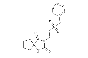 2-(2,4-diketo-1,3-diazaspiro[4.4]nonan-3-yl)ethanesulfonic Acid Phenyl Ester