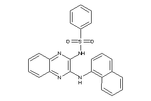 N-[3-(1-naphthylamino)quinoxalin-2-yl]benzenesulfonamide