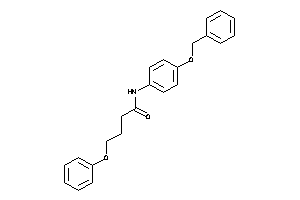 N-(4-benzoxyphenyl)-4-phenoxy-butyramide