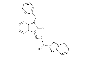 N-[(1-benzyl-2-keto-indolin-3-ylidene)amino]benzothiophene-2-carboxamide