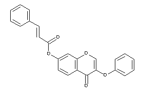 3-phenylacrylic Acid (4-keto-3-phenoxy-chromen-7-yl) Ester