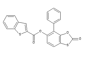 Benzothiophene-2-carboxylic Acid (2-keto-7-phenyl-1,3-benzoxathiol-6-yl) Ester