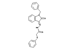 N-[(1-benzyl-2-keto-indolin-3-ylidene)amino]-2-phenoxy-acetamide