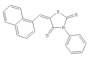 5-(1-naphthylmethylene)-3-phenyl-2-thioxo-thiazolidin-4-one