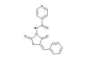 N-(5-benzal-4-keto-2-thioxo-thiazolidin-3-yl)isonicotinamide