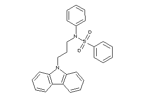 N-(3-carbazol-9-ylpropyl)-N-phenyl-benzenesulfonamide