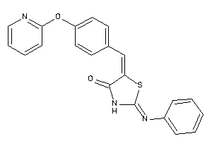 2-phenylimino-5-[4-(2-pyridyloxy)benzylidene]thiazolidin-4-one
