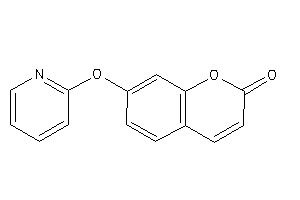 Image of 7-(2-pyridyloxy)coumarin