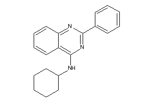 Cyclohexyl-(2-phenylquinazolin-4-yl)amine