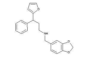 [3-(2-furyl)-3-phenyl-propyl]-piperonyl-amine