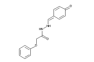 Image of N'-[(4-ketocyclohexa-2,5-dien-1-ylidene)methyl]-2-phenoxy-acetohydrazide