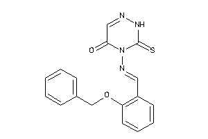 4-[(2-benzoxybenzylidene)amino]-3-thioxo-2H-1,2,4-triazin-5-one