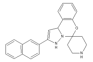 2-(2-naphthyl)spiro[3,10b-dihydropyrazolo[1,5-c][1,3]benzoxazine-5,4'-piperidine]