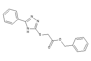 2-[(5-phenyl-4H-1,2,4-triazol-3-yl)thio]acetic Acid Benzyl Ester