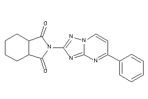 2-(5-phenyl-[1,2,4]triazolo[1,5-a]pyrimidin-2-yl)-3a,4,5,6,7,7a-hexahydroisoindole-1,3-quinone