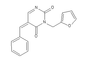 Image of 5-benzal-3-(2-furfuryl)pyrimidine-2,4-quinone