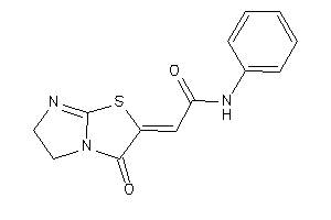 2-(3-keto-5,6-dihydroimidazo[2,1-b]thiazol-2-ylidene)-N-phenyl-acetamide