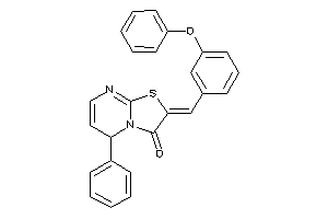 2-(3-phenoxybenzylidene)-5-phenyl-5H-thiazolo[3,2-a]pyrimidin-3-one