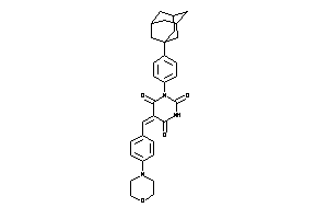 1-[4-(1-adamantyl)phenyl]-5-(4-morpholinobenzylidene)barbituric Acid